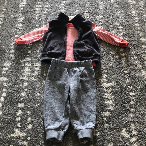 3-piece forest outfit baby boy - Picture 1 of 4